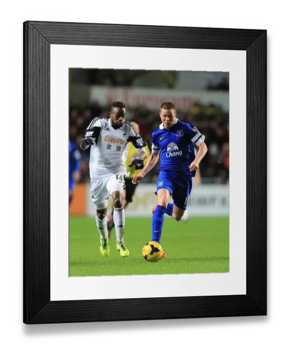 Framed Print : McCarthy's Battle: Everton's Win Against Swansea City (December 22, 2013) Framed Print : McCarthy's Battle: Everton's Win Against Swansea City (December 22, 2013)