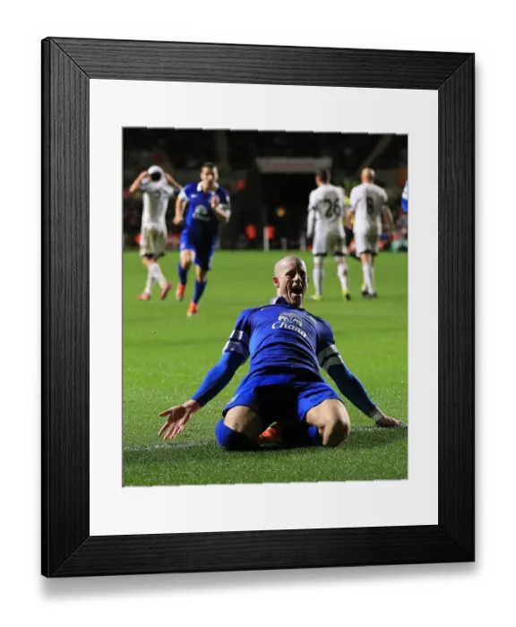 Framed Print : Everton's Ross Barkley Scores Double Stunner: Thrilling 2-1 Win Against Swansea City (December 22, 2013) Framed Print : Everton's Ross Barkley Scores Double Stunner: Thrilling 2-1 Win Against Swansea City (December 22, 2013)