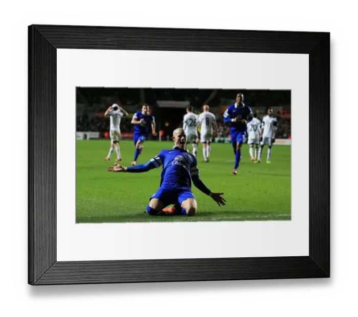 Framed Print : Ross Barkley's Double Stunner: Everton's Exhilarating 2-1 Win Over Swansea City (December 22, 2013) Framed Print : Ross Barkley's Double Stunner: Everton's Exhilarating 2-1 Win Over Swansea City (December 22, 2013)