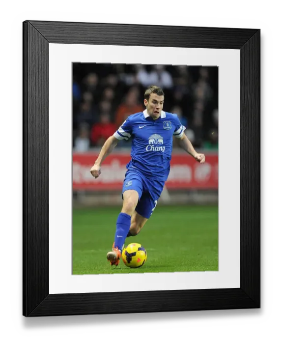 Framed Print : Seamus Coleman's Game-Winning Goal: Everton's Triumph over Swansea City in the Barclays Premier League (December 22, 2013) Framed Print : Seamus Coleman's Game-Winning Goal: Everton's Triumph over Swansea City in the Barclays Premier League (December 22, 2013)