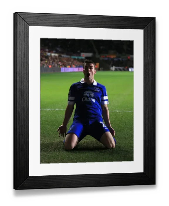 Framed Print : Seamus Coleman's Game-Winning Goal: Everton's Triumph over Swansea City (December 22, 2013) Framed Print : Seamus Coleman's Game-Winning Goal: Everton's Triumph over Swansea City (December 22, 2013)