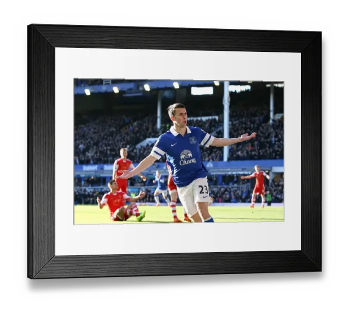 Framed Print : Seamus Coleman's Game-Winning Goal: Everton's Triumph Over Southampton in the Barclays Premier League (December 29, 2013) Framed Print : Seamus Coleman's Game-Winning Goal: Everton's Triumph Over Southampton in the Barclays Premier League (December 29, 2013)