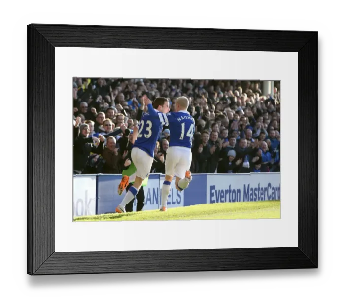 Framed Print : Coleman and Naismith: Everton's Unforgettable Goal Celebration vs. Southampton (December 29, 2013) Framed Print : Coleman and Naismith: Everton's Unforgettable Goal Celebration vs. Southampton (December 29, 2013)
