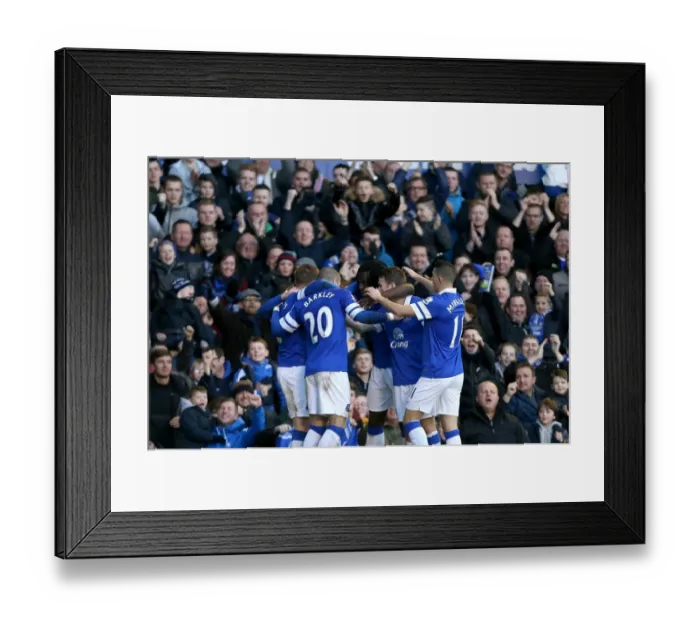 Framed Print : Romelu Lukaku's Brace: Everton Edge Past Southampton 2-1 at Goodison Park (Barclays Premier League) Framed Print : Romelu Lukaku's Brace: Everton Edge Past Southampton 2-1 at Goodison Park (Barclays Premier League)