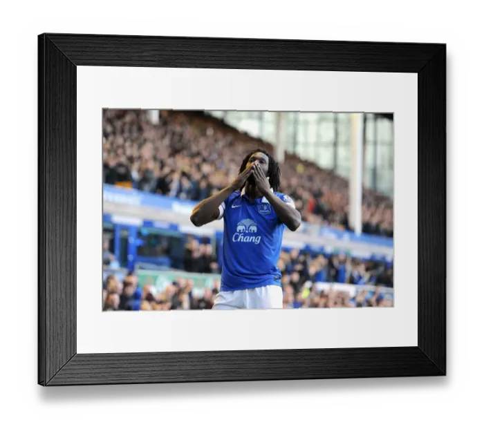 Framed Print : Everton's Double Delight: Romelu Lukaku's Brace Sparks Victory Celebration vs Southampton (December 29, 2013) Framed Print : Everton's Double Delight: Romelu Lukaku's Brace Sparks Victory Celebration vs Southampton (December 29, 2013)