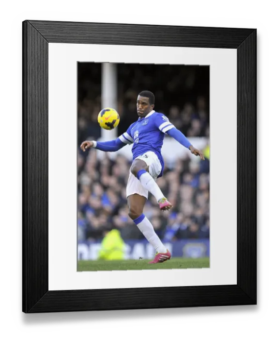Framed Print : Distin's Header: Everton's Triumph Over Southampton in the Barclays Premier League (December 29, 2013 - Everton 2-1) Framed Print : Distin's Header: Everton's Triumph Over Southampton in the Barclays Premier League (December 29, 2013 - Everton 2-1)