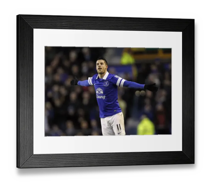 Framed Print : Mirallas Double: Everton's Premier League Victory Over Norwich City (11-01-2014) Framed Print : Mirallas Double: Everton's Premier League Victory Over Norwich City (11-01-2014)