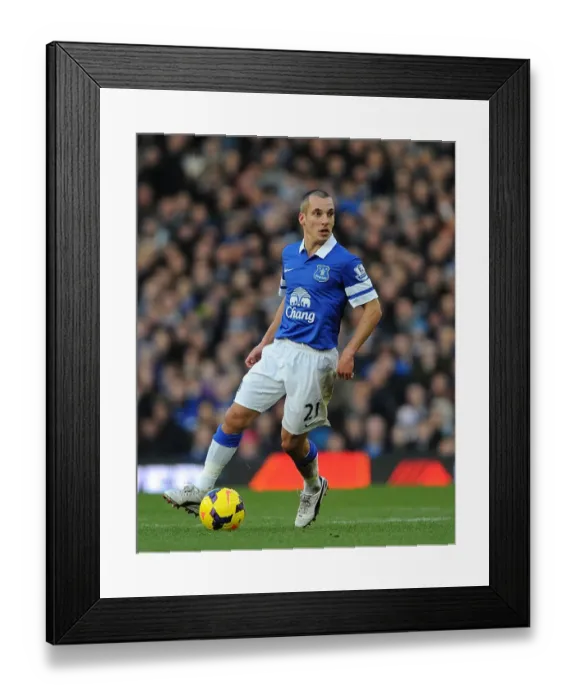 Framed Print : Leon Osman Scores the Winning Goal: Everton's 2-0 Victory over Norwich City (BPL 2013-2014, Goodison Park) Framed Print : Leon Osman Scores the Winning Goal: Everton's 2-0 Victory over Norwich City (BPL 2013-2014, Goodison Park)