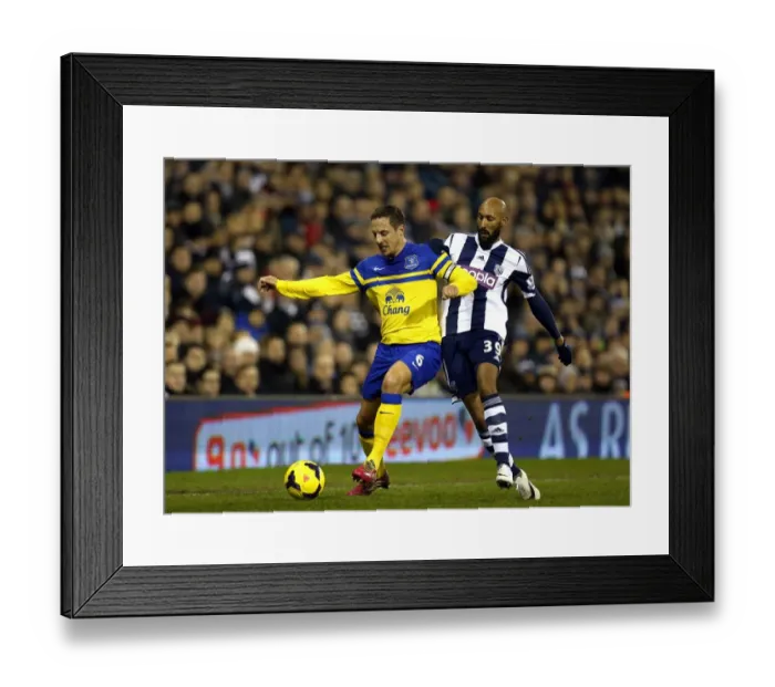 Framed Print : Jagielka vs Anelka: A Premier League Showdown at The Hawthorns (20-01-2014) Framed Print : Jagielka vs Anelka: A Premier League Showdown at The Hawthorns (20-01-2014)