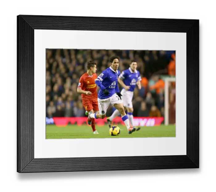 Framed Print : Steven Pienaar's Brilliant Performance: Everton's 4-0 Upset at Anfield (January 28, 2014, Barclays Premier League) Framed Print : Steven Pienaar's Brilliant Performance: Everton's 4-0 Upset at Anfield (January 28, 2014, Barclays Premier League)