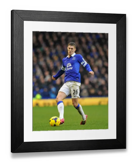 Framed Print : John Stones Shines: Everton's 2-1 Victory Over Aston Villa (01-02-2014) Framed Print : John Stones Shines: Everton's 2-1 Victory Over Aston Villa (01-02-2014)