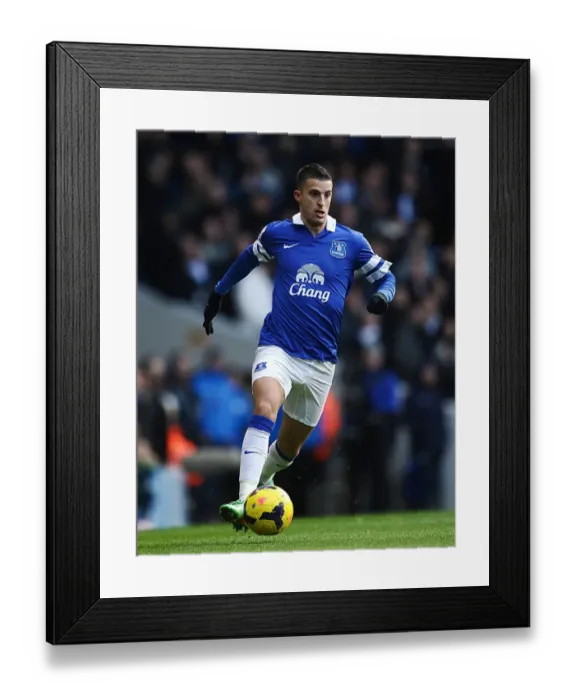 Framed Print : Determined Kevin Mirallas: Everton's Unyielding Performance Against Tottenham Hotspur (09-02-2014) Framed Print : Determined Kevin Mirallas: Everton's Unyielding Performance Against Tottenham Hotspur (09-02-2014)