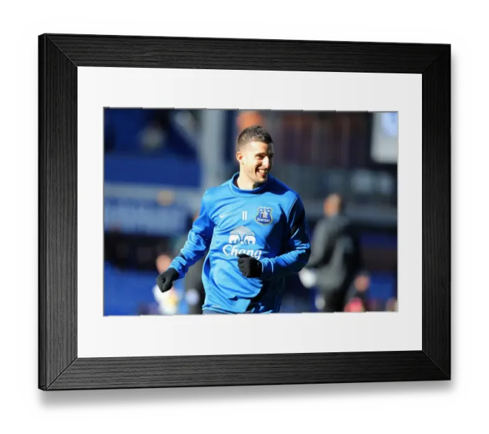 Framed Print : Mirallas Readies for FA Cup Battle: Everton vs. Swansea at Goodison Park (16-02-2014) Framed Print : Mirallas Readies for FA Cup Battle: Everton vs. Swansea at Goodison Park (16-02-2014)