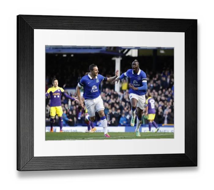 Framed Print : Everton's Traore and Jagielka: Unity in Victory - FA Cup Fifth Round Goal Celebration (16-02-2014) Framed Print : Everton's Traore and Jagielka: Unity in Victory - FA Cup Fifth Round Goal Celebration (16-02-2014)