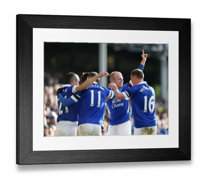 Framed Print : Everton's FA Cup Triumph: Naismith's Brace Secures Victory over Swansea City (16-02-2014) Framed Print : Everton's FA Cup Triumph: Naismith's Brace Secures Victory over Swansea City (16-02-2014)
