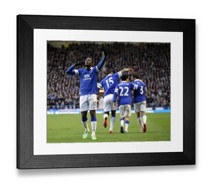 Framed Print : Barclays Premier League - Everton v West Ham United - Goodison Park Framed Print : Barclays Premier League - Everton v West Ham United - Goodison Park