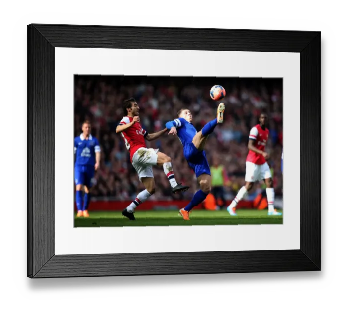 Framed Print : Intense Battle for Possession: Flamini vs. Barkley in FA Cup Sixth Round Clash between Arsenal and Everton Framed Print : Intense Battle for Possession: Flamini vs. Barkley in FA Cup Sixth Round Clash between Arsenal and Everton