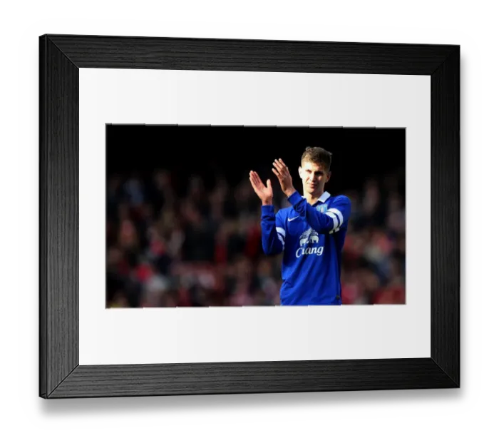 Framed Print : John Stones Salutes Everton Fans After FA Cup Defeat vs. Arsenal (March 8, 2014) Framed Print : John Stones Salutes Everton Fans After FA Cup Defeat vs. Arsenal (March 8, 2014)