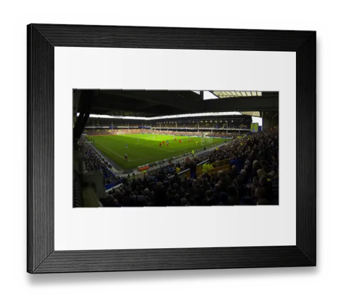 Framed Print : Everton vs. Cardiff City: Barclays Premier League Clash at Goodison Park - Everton Lead 2-1