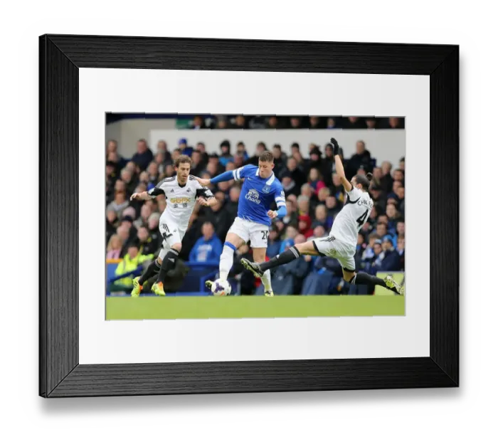 Framed Print : Intense Rivalry: Chico Flores vs. Ross Barkley Clash at Goodison Park - Everton vs. Swansea City, Barclays Premier League (22-03-2014) Framed Print : Intense Rivalry: Chico Flores vs. Ross Barkley Clash at Goodison Park - Everton vs. Swansea City, Barclays Premier League (22-03-2014)