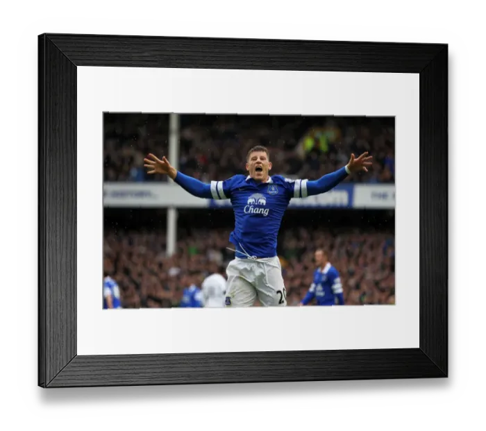 Framed Print : Everton's Thrilling Penalty Victory Over Swansea City (22-03-2014): Ross Barkley's Decisive Kick Framed Print : Everton's Thrilling Penalty Victory Over Swansea City (22-03-2014): Ross Barkley's Decisive Kick