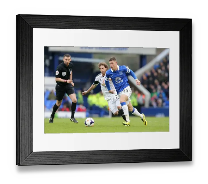 Framed Print : Ross Barkley's Skillful Outmaneuver of Jose Canas: Everton's Victory Over Swansea City (22-03-2014, Goodison Park) Framed Print : Ross Barkley's Skillful Outmaneuver of Jose Canas: Everton's Victory Over Swansea City (22-03-2014, Goodison Park)
