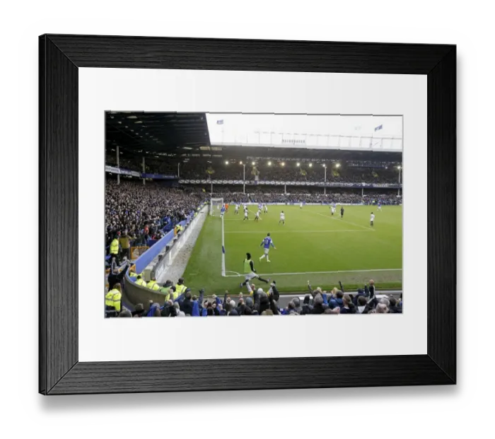 Framed Print : Everton's Triumph: Ross Barkley's Hat-Trick vs. Swansea City (22-03-2014)