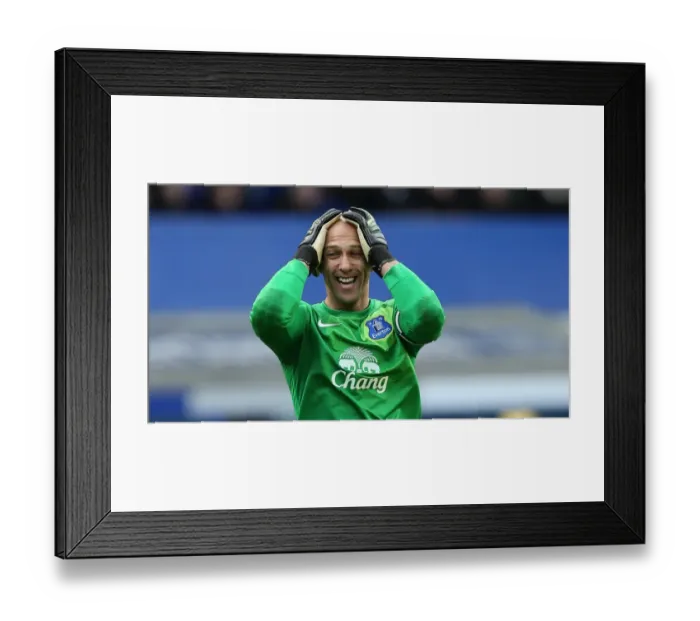 Framed Print : Everton's Triumph: Tim Howard's Heroics Lead to a 3-2 Victory Over Swansea City (BPL, Goodison Park, 22-03-2014) Framed Print : Everton's Triumph: Tim Howard's Heroics Lead to a 3-2 Victory Over Swansea City (BPL, Goodison Park, 22-03-2014)
