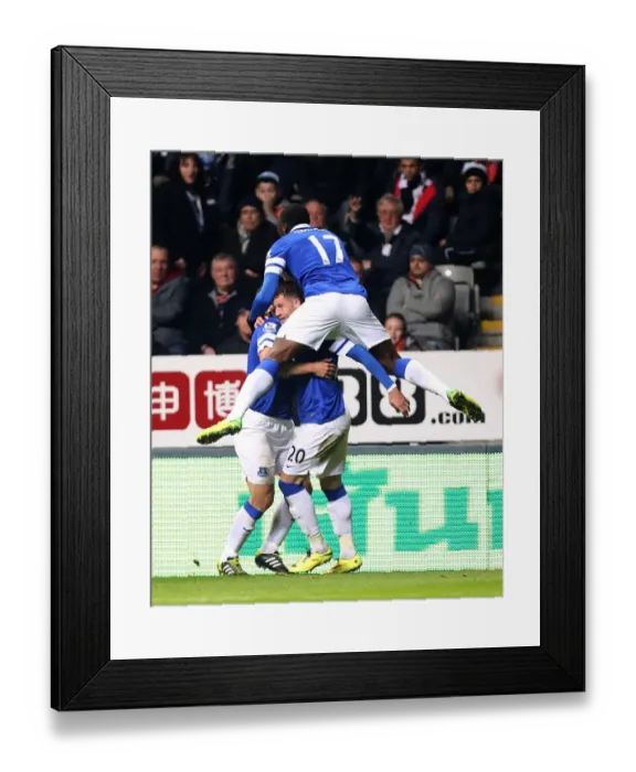 Framed Print : Ross Barkley's Thrilling Goal: Everton's 3-0 Victory Over Newcastle United (Barclays Premier League, St. James Park - March 25, 2014) Framed Print : Ross Barkley's Thrilling Goal: Everton's 3-0 Victory Over Newcastle United (Barclays Premier League, St. James Park - March 25, 2014)