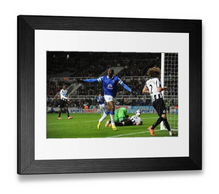 Framed Print : Barclays Premier League - Newcastle United v Everton - St James Park