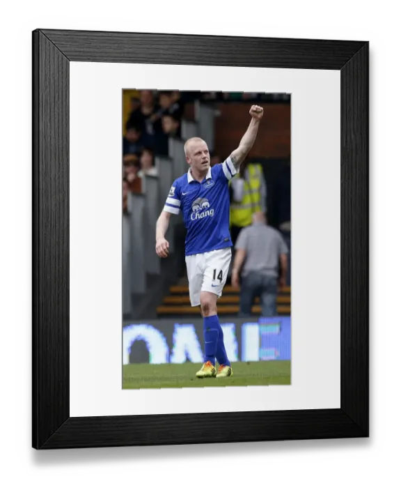 Framed Print : Everton's Triumph: Naismith's Hat-Trick Secures 3-1 Victory over Fulham (March 30, 2014 - Craven Cottage, Barclays Premier League) Framed Print : Everton's Triumph: Naismith's Hat-Trick Secures 3-1 Victory over Fulham (March 30, 2014 - Craven Cottage, Barclays Premier League)