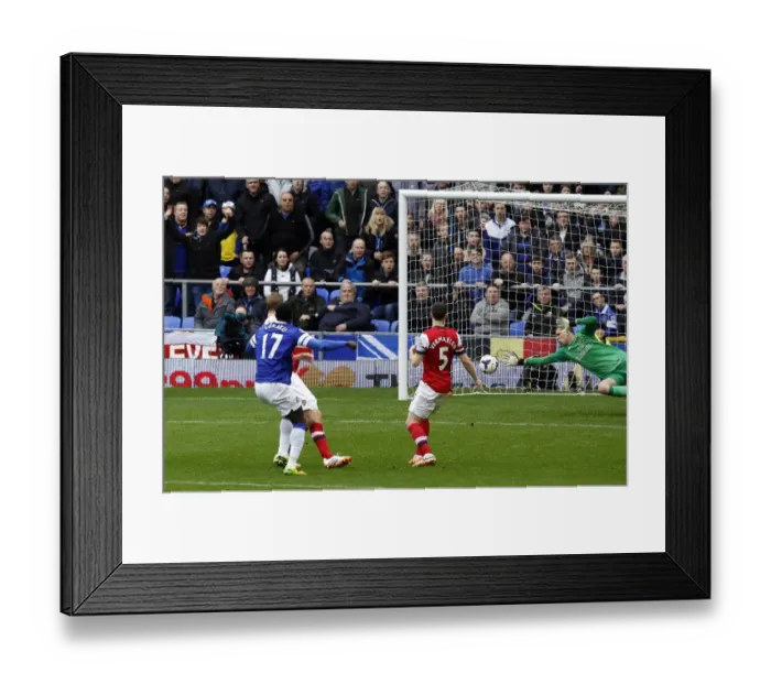 Framed Print : Romelu Lukaku's Brace: Everton's 3-0 Victory Over Arsenal (06-04-2014, Goodison Park) Framed Print : Romelu Lukaku's Brace: Everton's 3-0 Victory Over Arsenal (06-04-2014, Goodison Park)