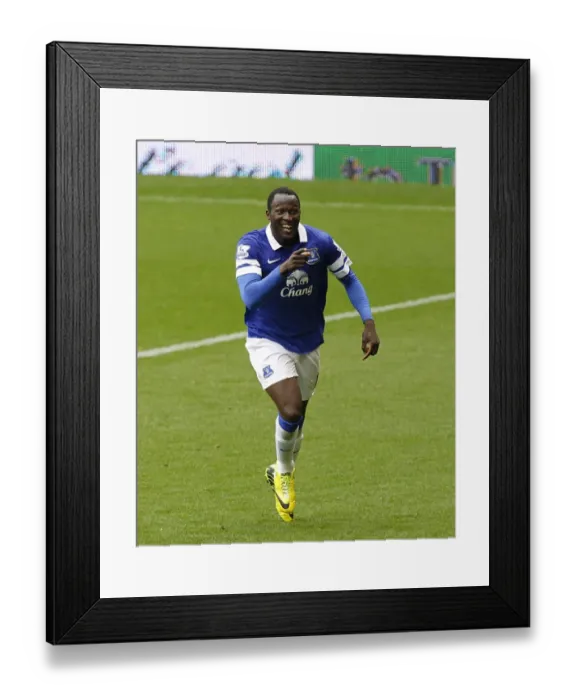Framed Print : Romelu Lukaku's Double Strike: Everton's Triumphant 3-0 Victory Over Arsenal (06-04-2014, Goodison Park) Framed Print : Romelu Lukaku's Double Strike: Everton's Triumphant 3-0 Victory Over Arsenal (06-04-2014, Goodison Park)