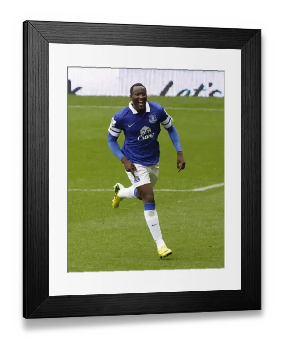 Framed Print : Romelu Lukaku's Double Strike: Everton's 3-0 Victory Over Arsenal (06-04-2014, Goodison Park) Framed Print : Romelu Lukaku's Double Strike: Everton's 3-0 Victory Over Arsenal (06-04-2014, Goodison Park)