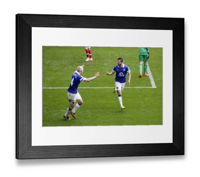 Framed Print : Triumphant Everton: Mirallas, Naismith, and Arteta's Own Goal - Everton's Glorious 3-0 Victory over Arsenal (06-04-2014, Goodison Park) Framed Print : Triumphant Everton: Mirallas, Naismith, and Arteta's Own Goal - Everton's Glorious 3-0 Victory over Arsenal (06-04-2014, Goodison Park)