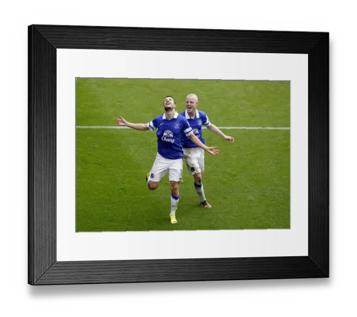 Framed Print : Triumphant Everton: Arteta's Own Goal - Everton's Historic 3-0 Victory Over Arsenal (Goodison Park, 06-04-2014) Framed Print : Triumphant Everton: Arteta's Own Goal - Everton's Historic 3-0 Victory Over Arsenal (Goodison Park, 06-04-2014)