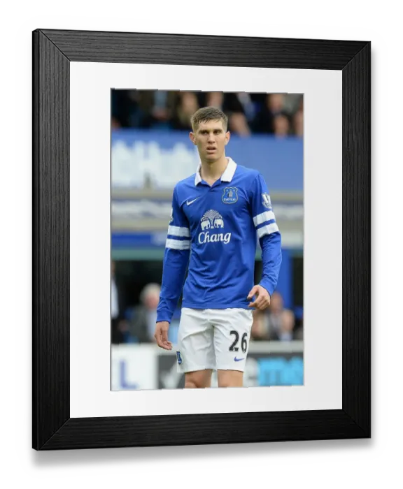 Framed Print : Barclays Premier League - Everton v Arsenal - Goodison Park