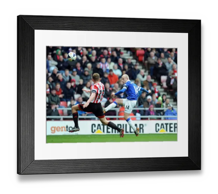 Framed Print : Steven Naismith's Game-Winning Goal: Everton's 1-0 Victory at Sunderland's Stadium of Light (Barclays Premier League, April 12, 2014) Framed Print : Steven Naismith's Game-Winning Goal: Everton's 1-0 Victory at Sunderland's Stadium of Light (Barclays Premier League, April 12, 2014)