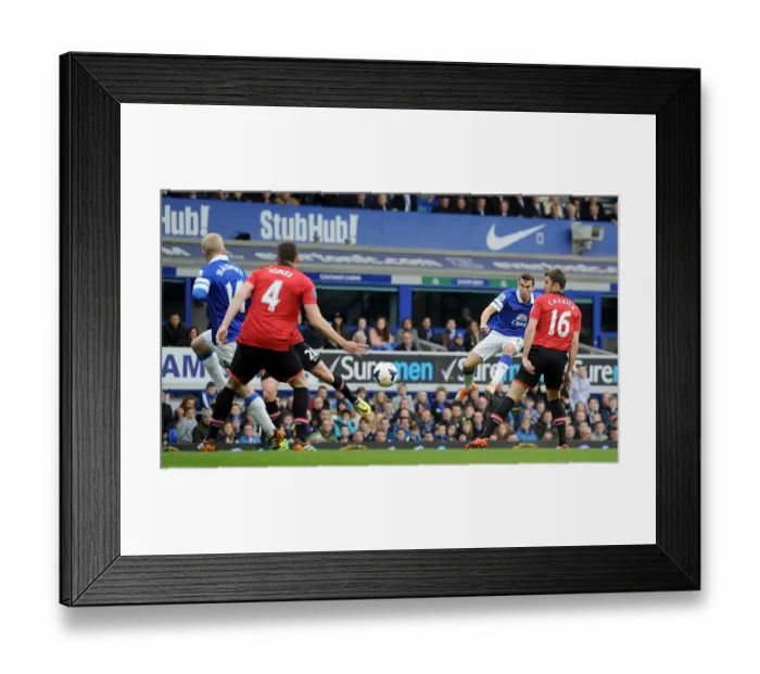 Framed Print : Everton's Seamus Coleman Scores Stunner: Everton Takes 2-0 Lead Over Manchester United (April 21, 2014, Goodison Park) Framed Print : Everton's Seamus Coleman Scores Stunner: Everton Takes 2-0 Lead Over Manchester United (April 21, 2014, Goodison Park)