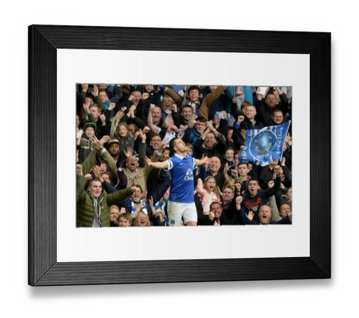 Framed Print : Glory at Goodison: Mirallas Strikes Twice Against Manchester United (April 21, 2014) Framed Print : Glory at Goodison: Mirallas Strikes Twice Against Manchester United (April 21, 2014)