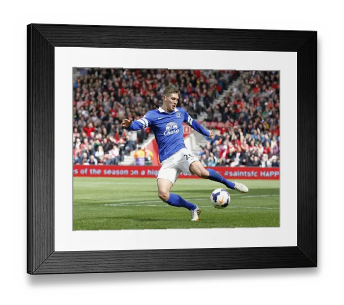 Framed Print : John Stones Brilliant Performance: Everton Secures 2-0 Victory Over Southampton (26-04-2014) Framed Print : John Stones Brilliant Performance: Everton Secures 2-0 Victory Over Southampton (26-04-2014)