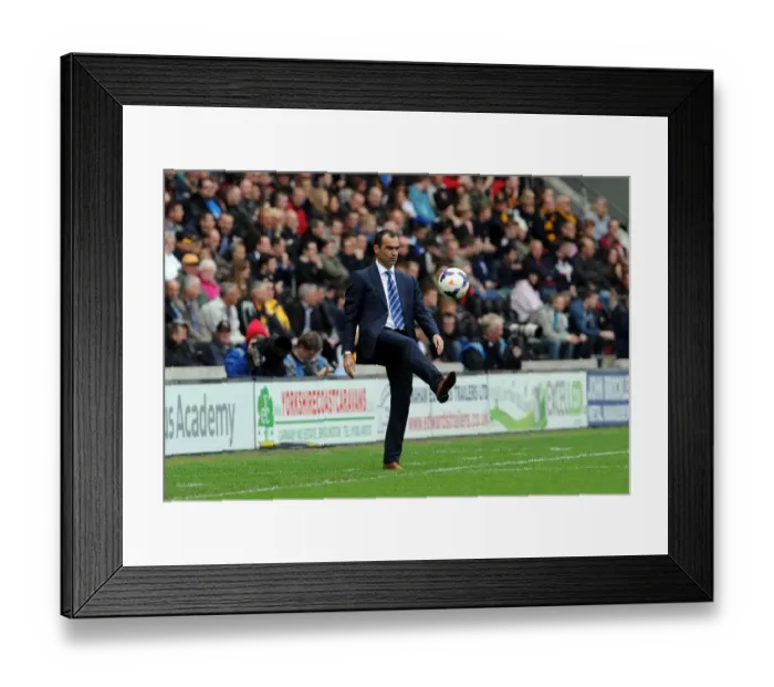 Framed Print : Martinez on the Touchline: Everton's Victory Over Hull City (2-0, Barclays Premier League, May 11, 2014) Framed Print : Martinez on the Touchline: Everton's Victory Over Hull City (2-0, Barclays Premier League, May 11, 2014)