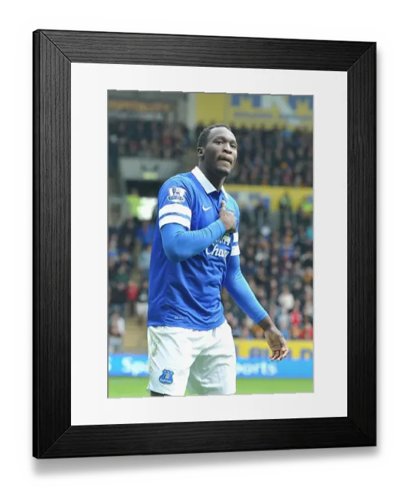 Framed Print : Everton's Double Victory: Romelu Lukaku's Brace vs. Hull City (11-05-2014) Framed Print : Everton's Double Victory: Romelu Lukaku's Brace vs. Hull City (11-05-2014)