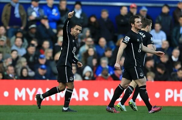 Aaron Lennon's Double: Everton's Second Goal vs. Queens Park Rangers (Barclays Premier League)