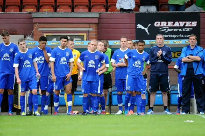 Framed Print : Alan Stubbs and David Weir Oversee Everton Reserves at Firhill Stadium Framed Print : Alan Stubbs and David Weir Oversee Everton Reserves at Firhill Stadium