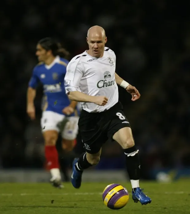 Framed Print : Andrew Johnson in Action: Everton vs. Portsmouth, Barclays Premier League, Fratton Park, December 1, 2007 Framed Print : Andrew Johnson in Action: Everton vs. Portsmouth, Barclays Premier League, Fratton Park, December 1, 2007