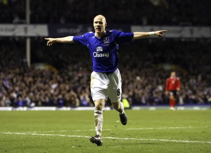 Framed Print : Andrew Johnson's Double: Everton's UEFA Cup Victory Celebration vs. SK Brann Framed Print : Andrew Johnson's Double: Everton's UEFA Cup Victory Celebration vs. SK Brann