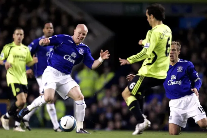 Framed Print : Andy Johnson vs. Ricardo Carvalho: A Battle at Goodison Park, Everton vs. Chelsea, Barclays Premier League, 17 / 04 / 08 Framed Print : Andy Johnson vs. Ricardo Carvalho: A Battle at Goodison Park, Everton vs. Chelsea, Barclays Premier League, 17 / 04 / 08