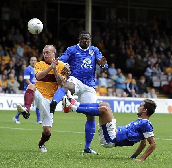 Anichebe and Vellios vs. Law: Everton's Star Forwards Face Off in Pre-Season Clash at Fir Park Stadium