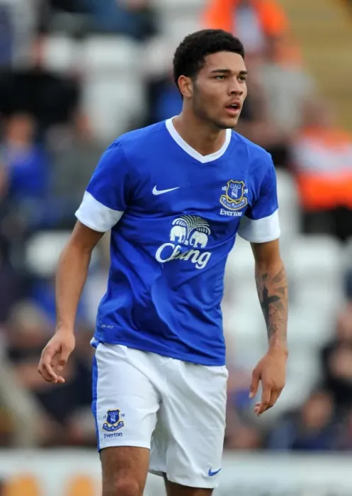 Framed Print : Anton Forrester Shines in Everton's Pre-Season Victory over Morecambe at Globe Arena Framed Print : Anton Forrester Shines in Everton's Pre-Season Victory over Morecambe at Globe Arena